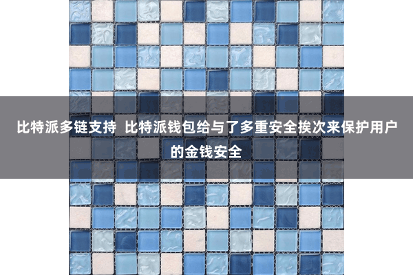 比特派多链支持  比特派钱包给与了多重安全挨次来保护用户的金钱安全